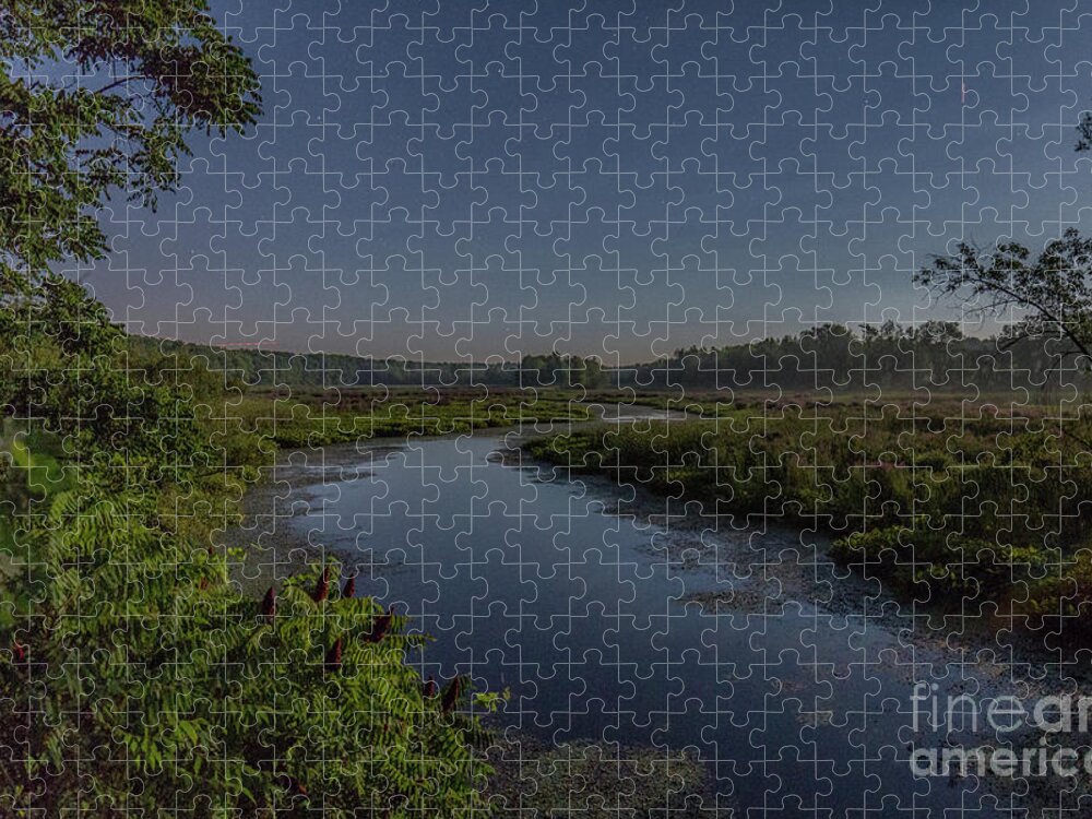 Night Jigsaw Puzzle featuring the photograph Night Waters by Rod Best