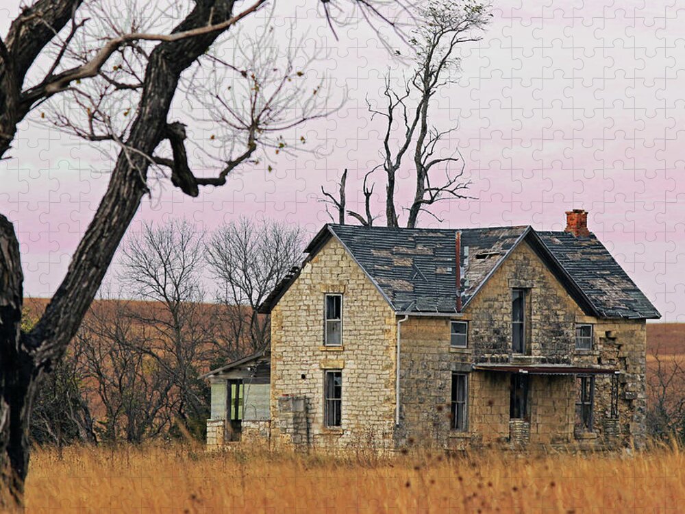 Ks Jigsaw Puzzle featuring the photograph November Remnant by Christopher McKenzie