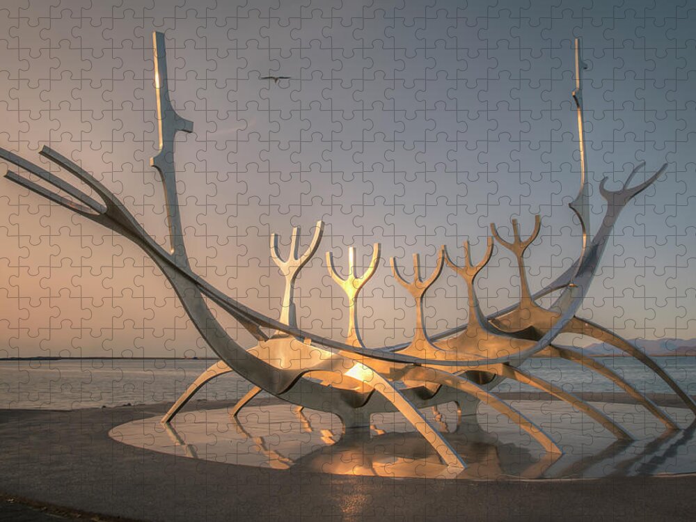 Sun Voyager Jigsaw Puzzle featuring the photograph Ode to the Sun 0635 by Kristina Rinell