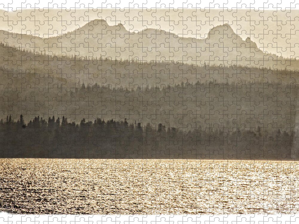 Diamond Peak Jigsaw Puzzle featuring the photograph Old Vision of Diamond Peak by Mick Anderson