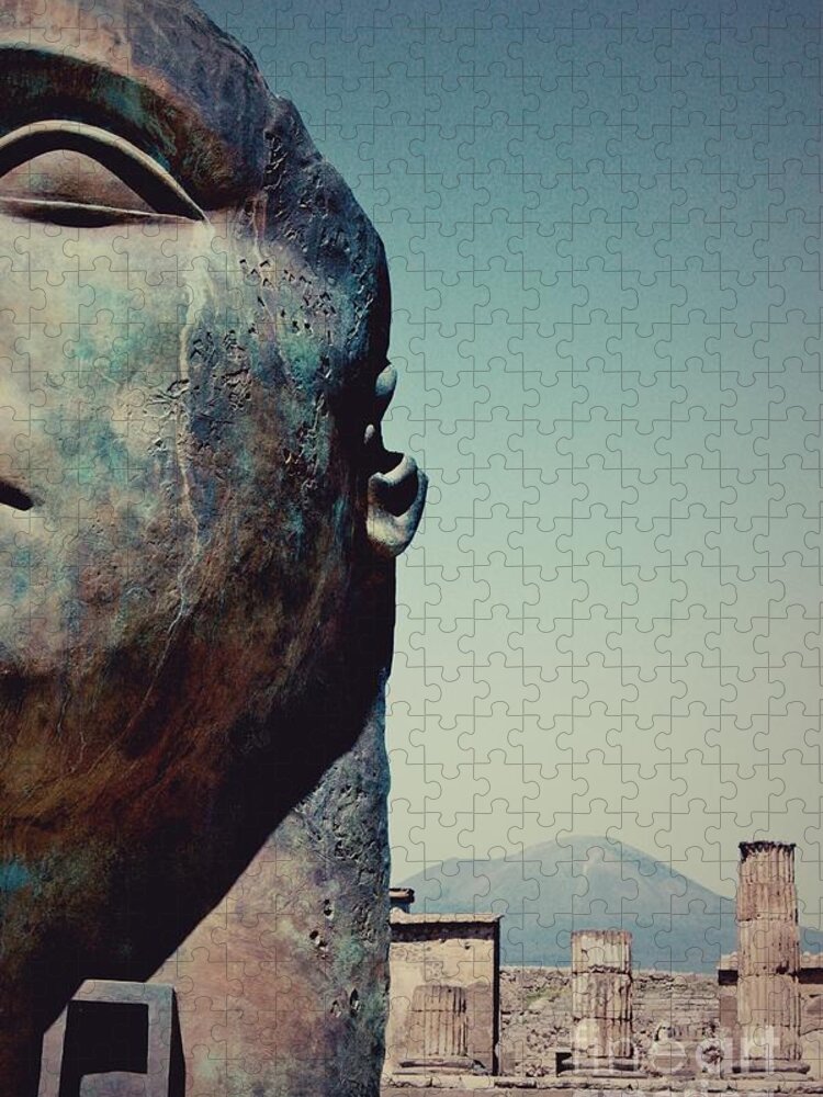 Pompeii Jigsaw Puzzle featuring the photograph On A Clear Day by Marcia Breznay