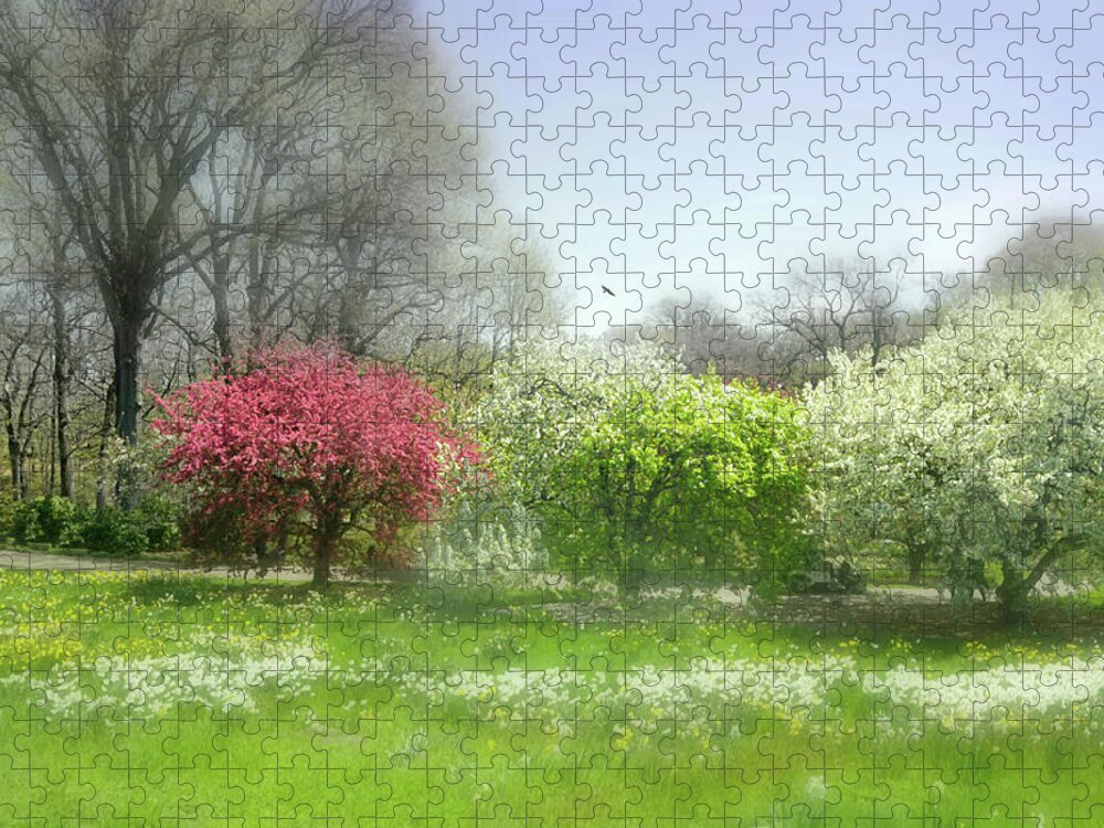 New York Botanical Gardens Jigsaw Puzzle featuring the photograph One Love by Diana Angstadt