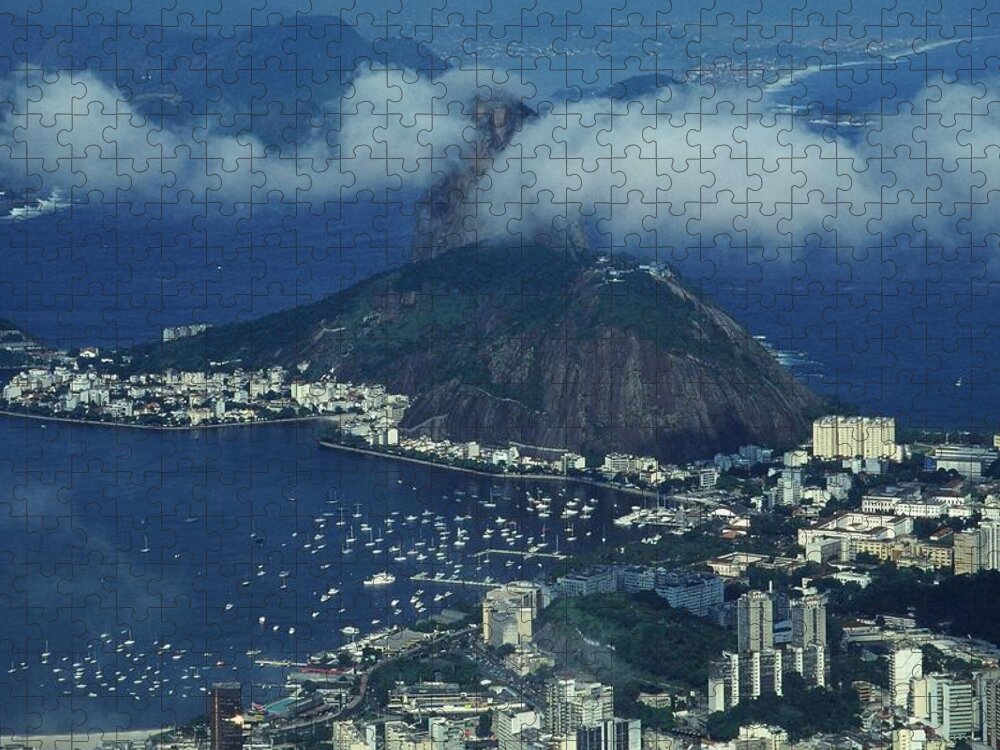 South America Jigsaw Puzzle featuring the photograph Pan de Azucar - Rio de Janeiro by Juergen Weiss