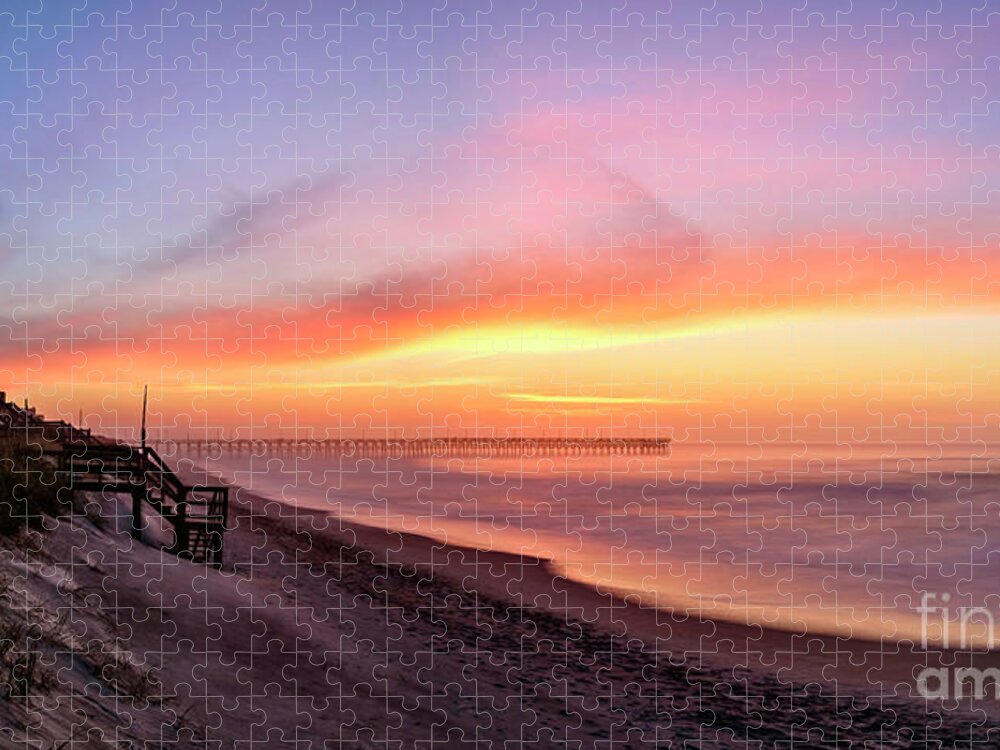 Sunrise Jigsaw Puzzle featuring the photograph Pastel Fog by DJA Images