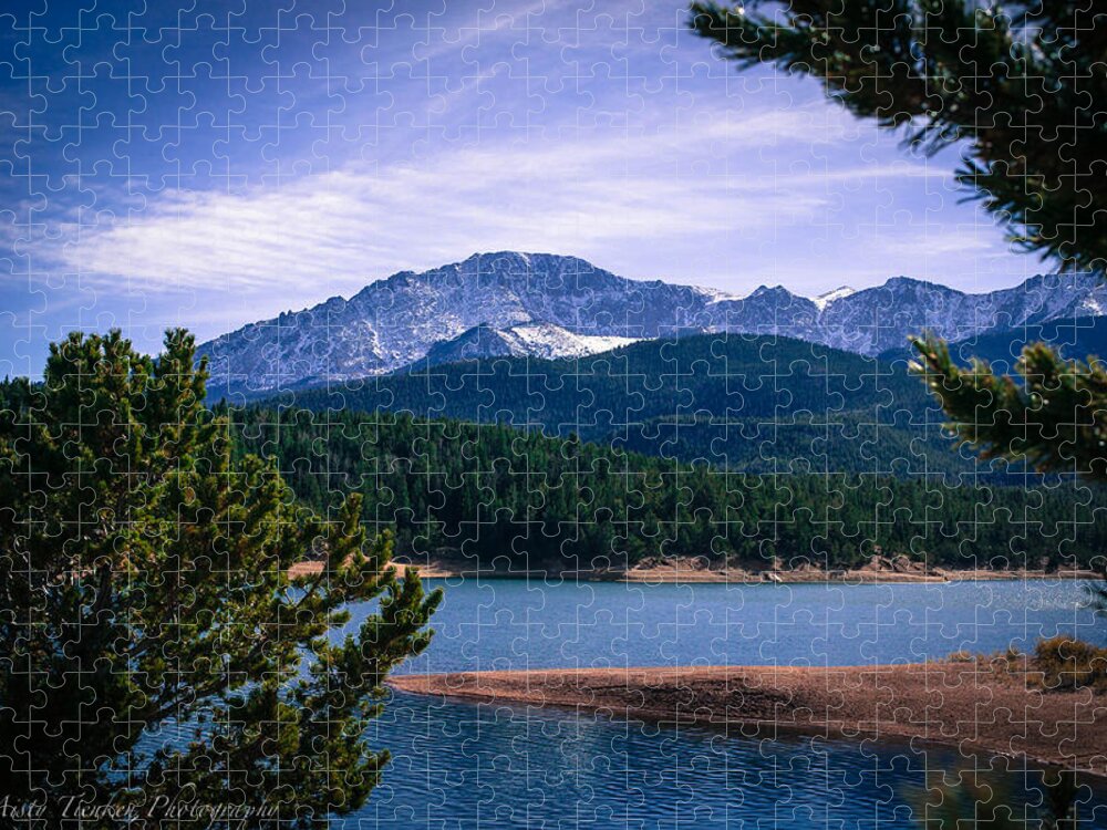 Pikes Peak Jigsaw Puzzle featuring the photograph Pikes Peak by Misty Tienken