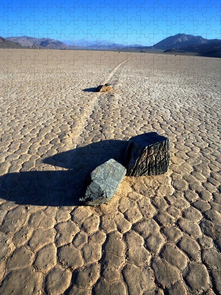 Death Valley Jigsaw Puzzle featuring the photograph Playa Hard by David Andersen