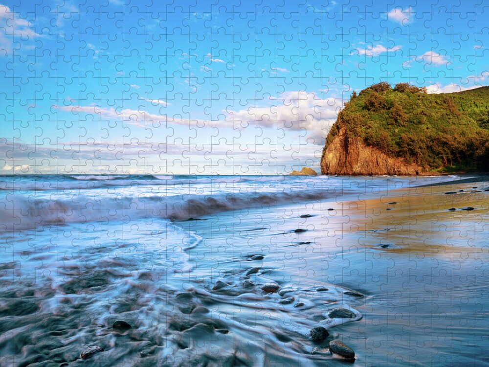 Pololu Valley Jigsaw Puzzle featuring the photograph Pololu Valley by Christopher Johnson