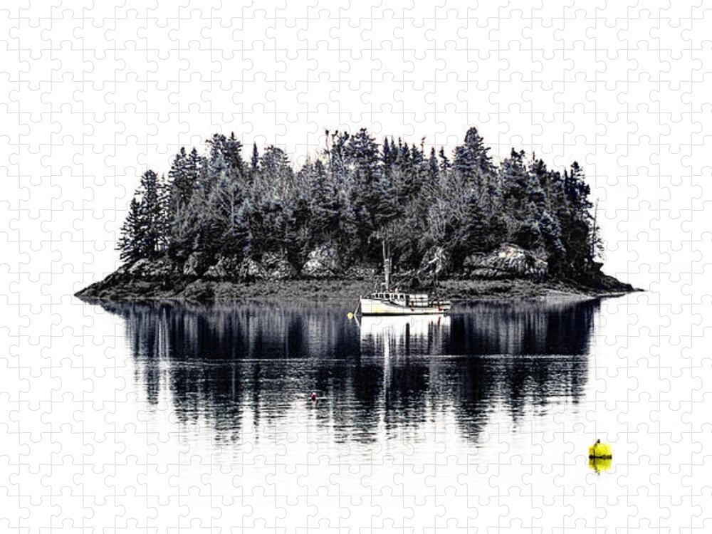 Popes Folly Island Jigsaw Puzzle featuring the photograph Popes Folly Island by Marty Saccone