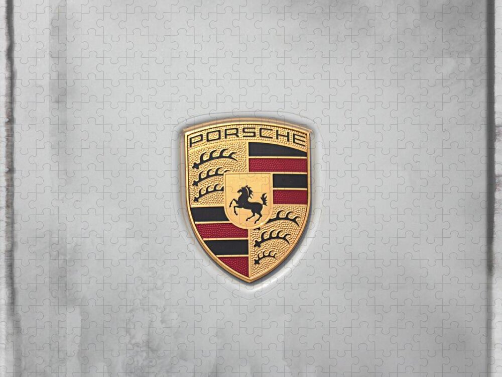 Photography Jigsaw Puzzle featuring the photograph Porsche by Ella Kaye Dickey
