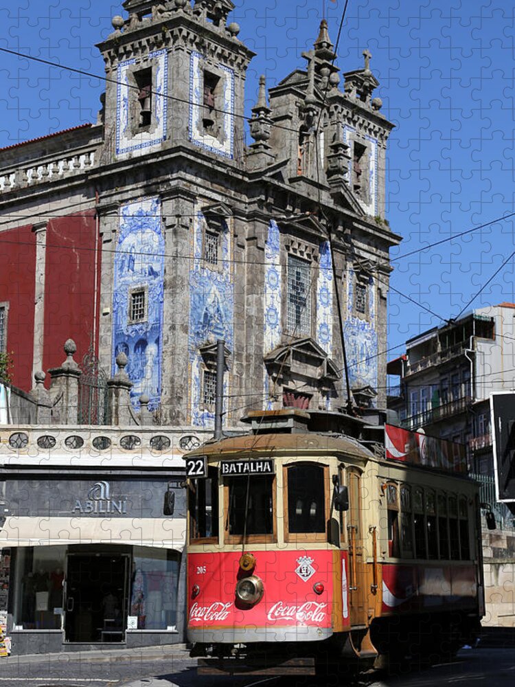 Porto Trolley Jigsaw Puzzle featuring the photograph Porto Trolley 1 by Andrew Fare