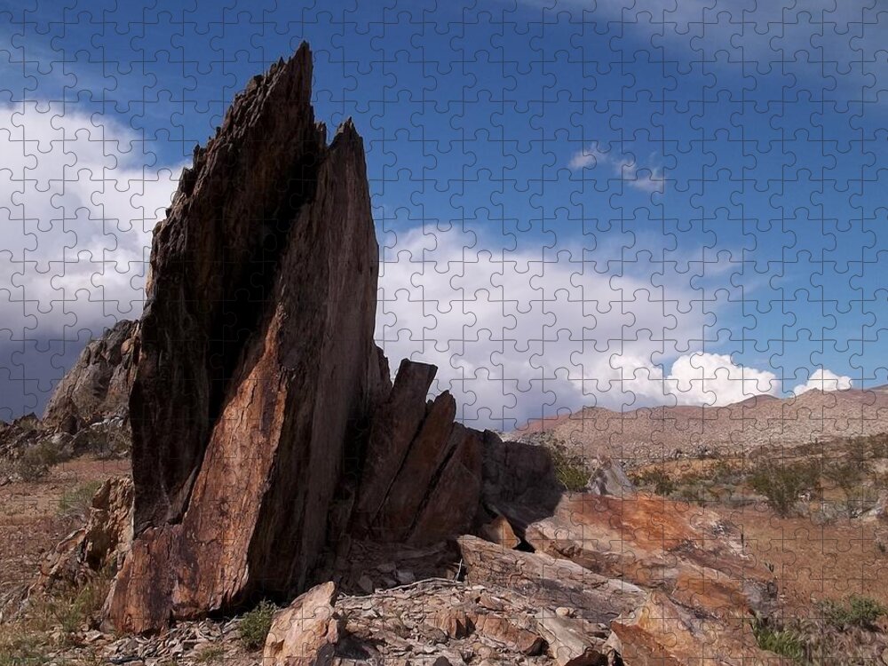 Route 66 Jigsaw Puzzle featuring the photograph Prayer Rocks - Route 66 by Glenn McCarthy Art and Photography
