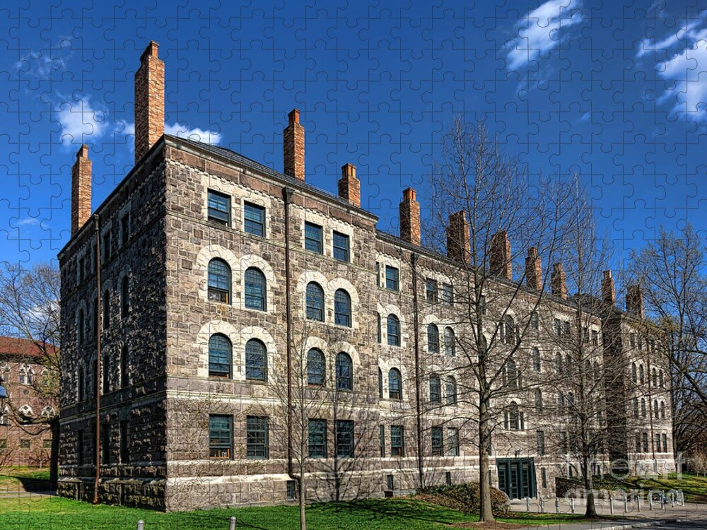 Princeton Jigsaw Puzzle featuring the photograph Princeton University Dod Hall by Olivier Le Queinec