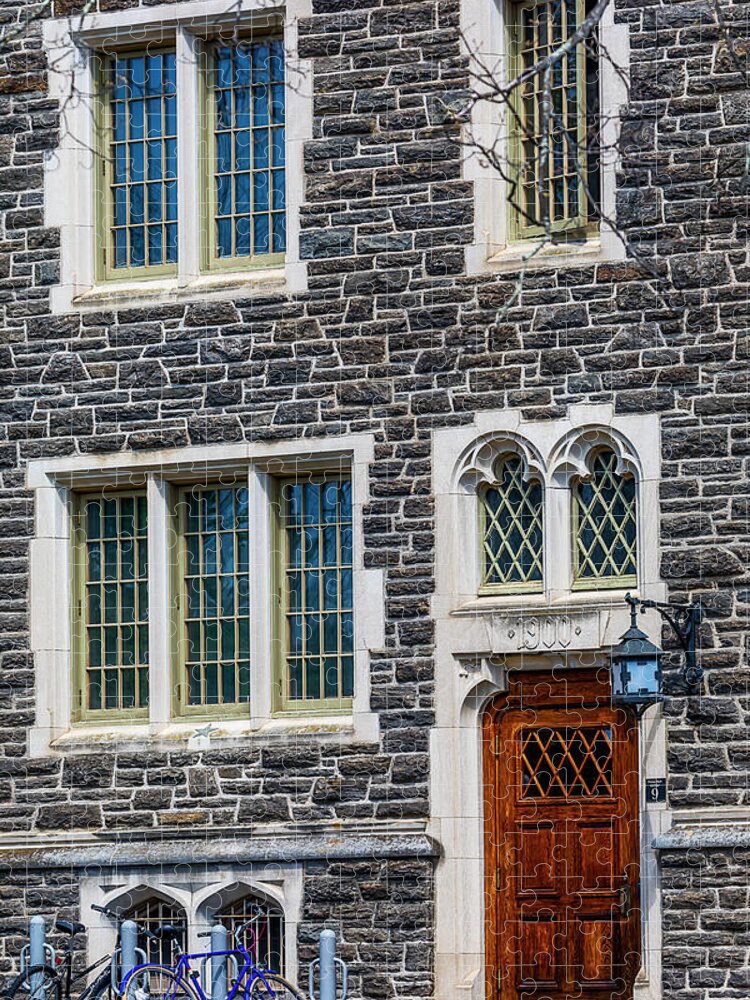 Princeton University Jigsaw Puzzle featuring the photograph Princeton University Patton Hall No 9 by Susan Candelario