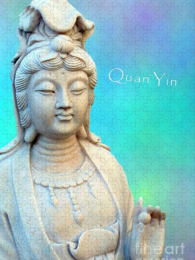 Quan Yin Jigsaw Puzzle featuring the photograph Quan Yin Sedona by Mars Besso