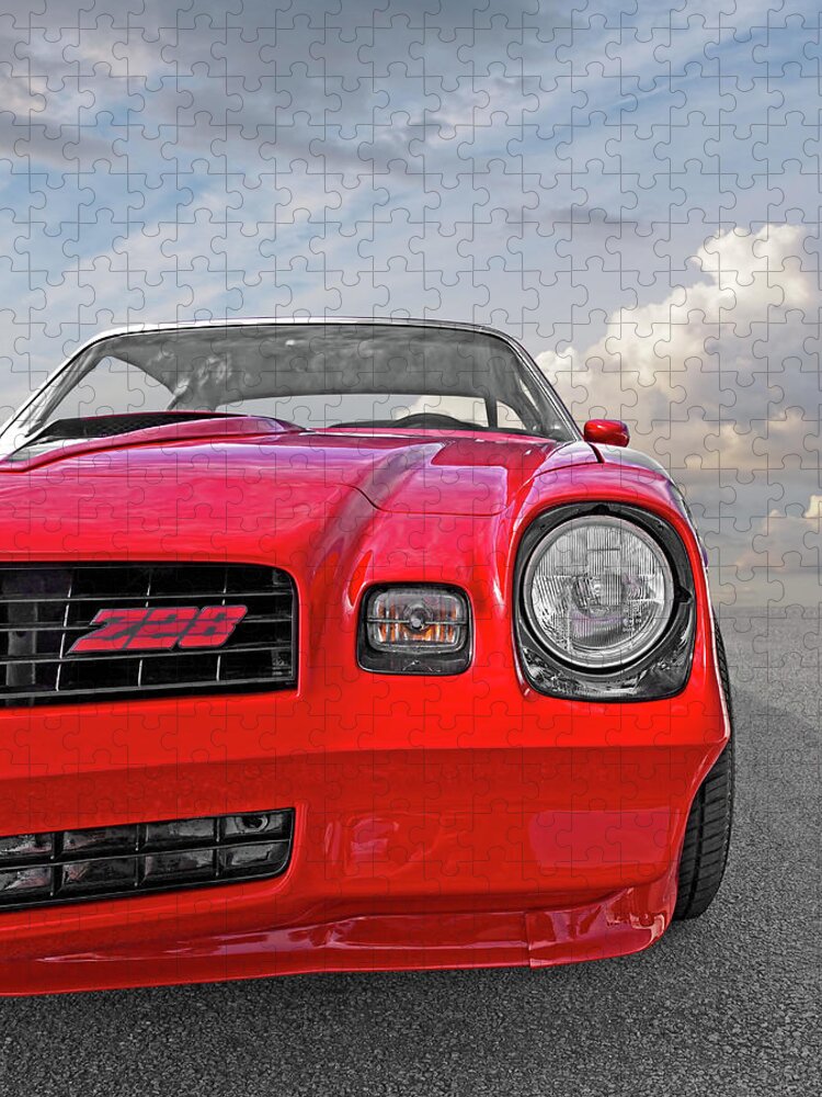 Camaro Jigsaw Puzzle featuring the photograph Re-sale Red - 78 Camaro Z28 by Gill Billington