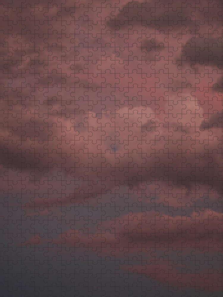 Red Cloud Iv Jigsaw Puzzle featuring the photograph Red Clouds IV by Dylan Punke