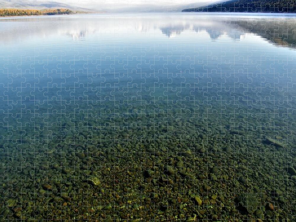 Landscapes Jigsaw Puzzle featuring the photograph Reflections by Mike Helland