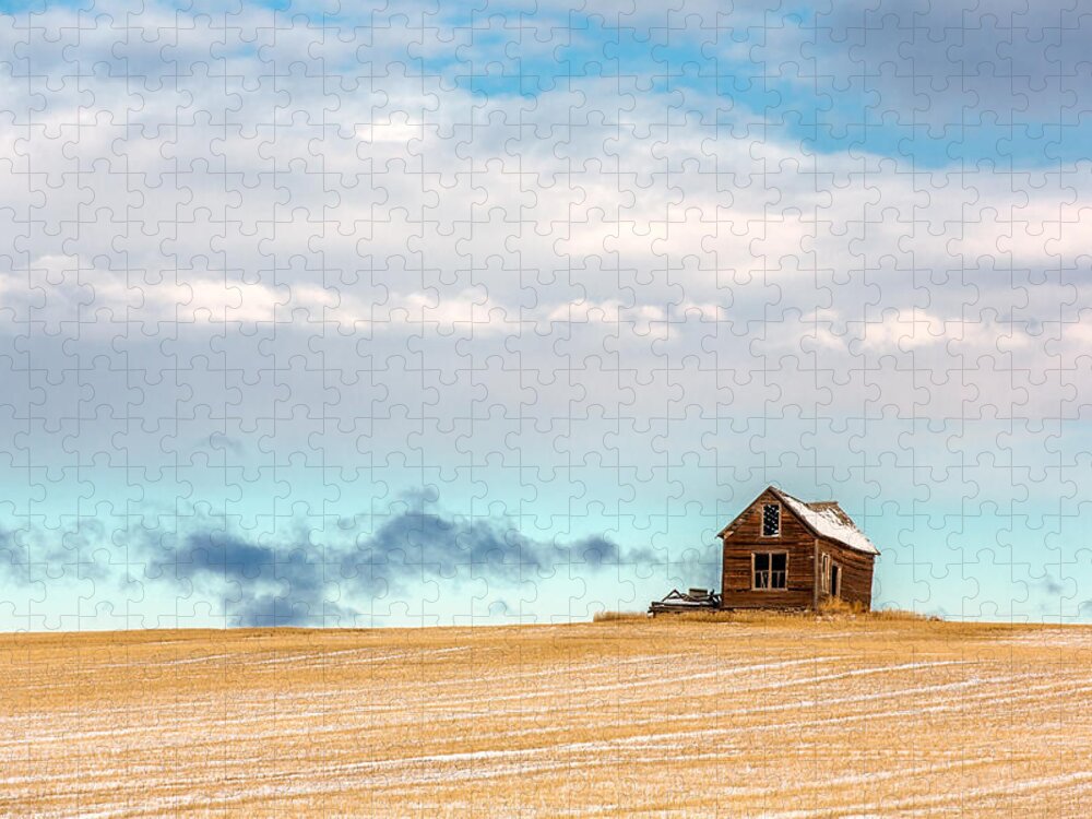 Old Jigsaw Puzzle featuring the photograph Remnants of the Past by Todd Klassy