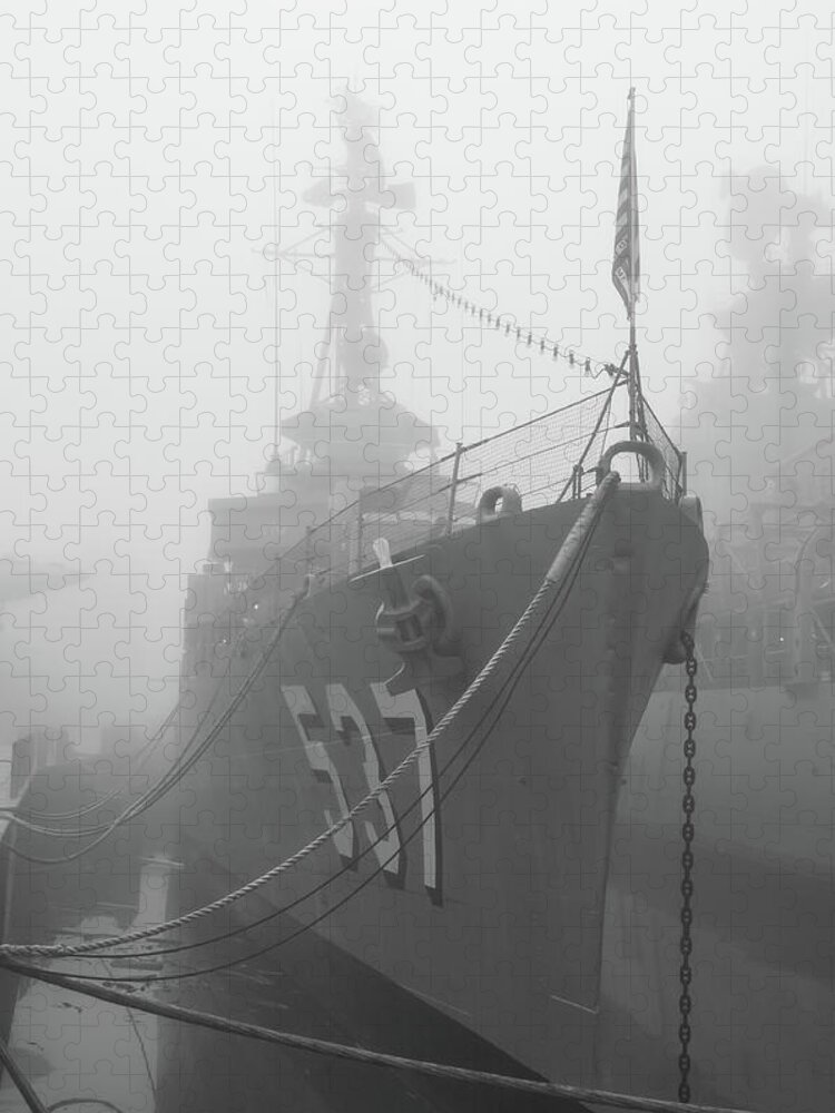 Buffalo Naval And Military Museum Jigsaw Puzzle featuring the photograph Retired by Guy Whiteley