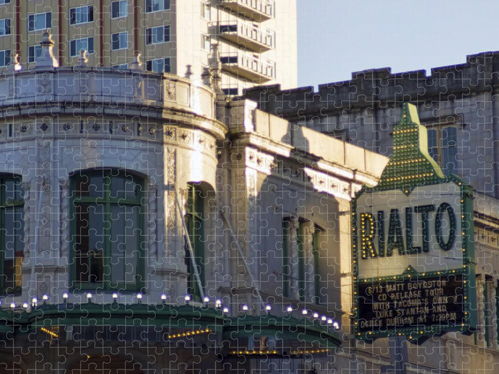 Rialto Jigsaw Puzzle featuring the photograph Rialto Tacoma by Cathy Anderson
