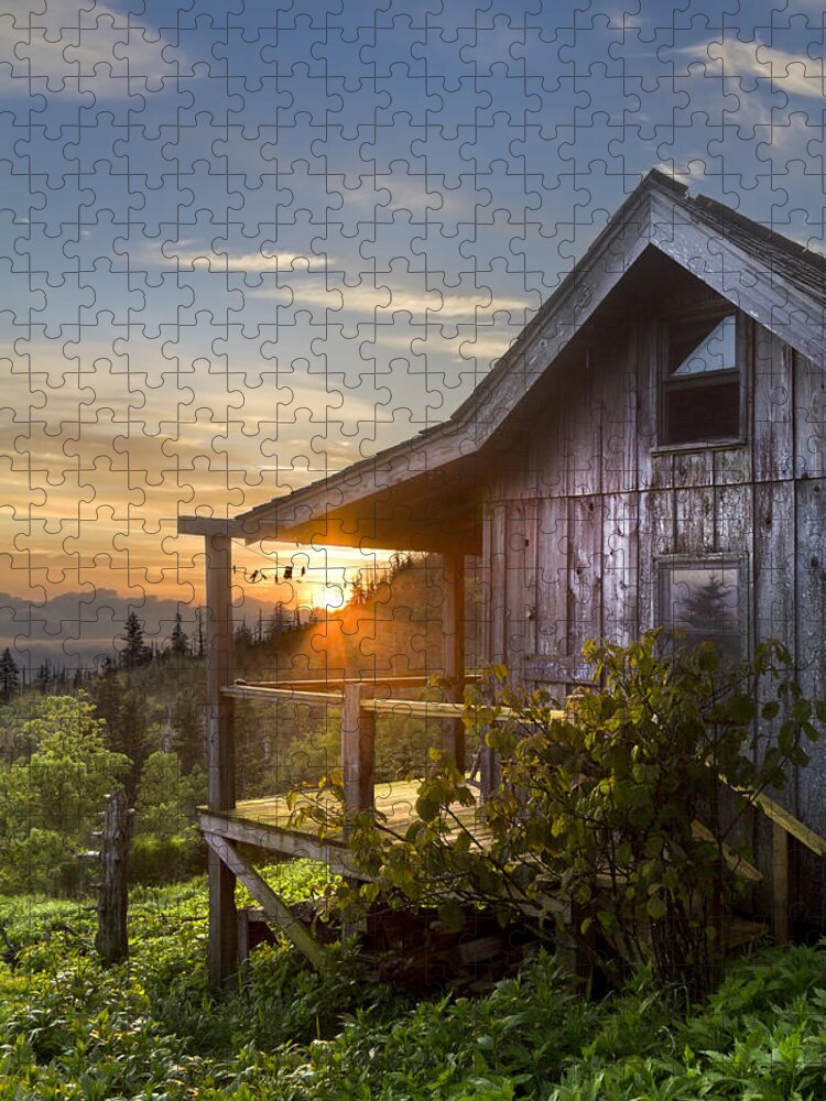 Appalachia Jigsaw Puzzle featuring the photograph Rise and Shine by Debra and Dave Vanderlaan