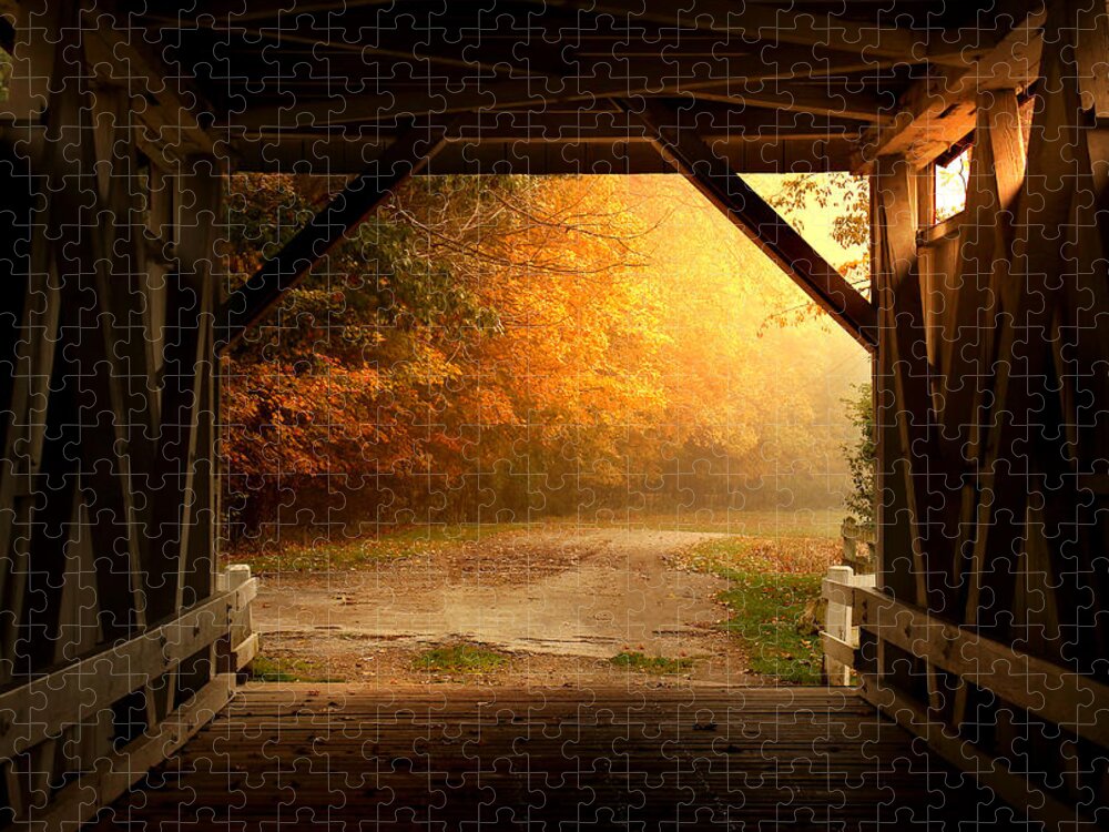 Bridge Jigsaw Puzzle featuring the photograph Rustic Beauty 2.0 by Rob Blair