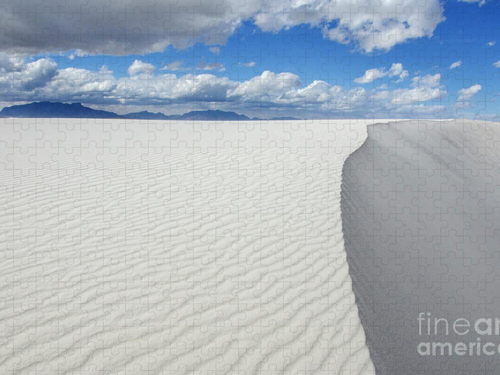 Sand Jigsaw Puzzle featuring the photograph Sand Dune Magic 5 by Bob Christopher