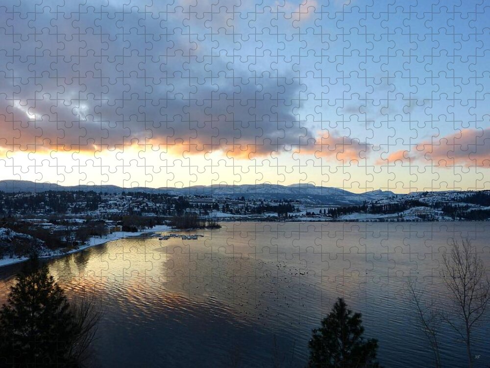 Scenic Lake Country Jigsaw Puzzle featuring the photograph Scenic Lake Country by Will Borden