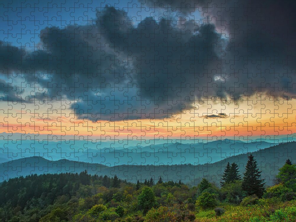 Asheville Jigsaw Puzzle featuring the photograph Seasons by Joye Ardyn Durham
