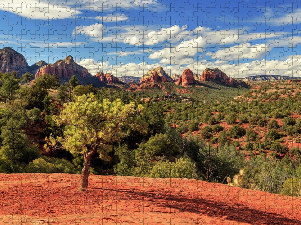 Sedona Jigsaw Puzzle featuring the photograph Sedona Afternoon by James Eddy