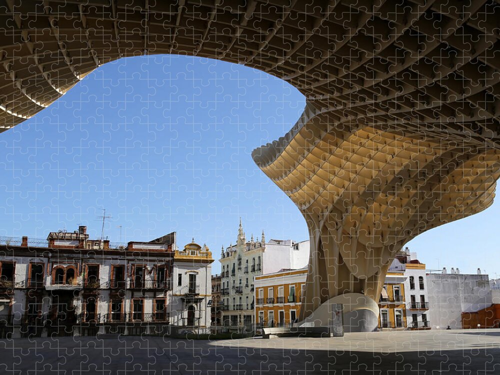 Seville Jigsaw Puzzle featuring the photograph Seville 11 by Andrew Fare