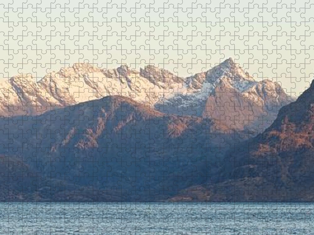 Sgurr Na Stri Jigsaw Puzzle featuring the photograph Sgurr na Stri 3x1 by Stephen Taylor