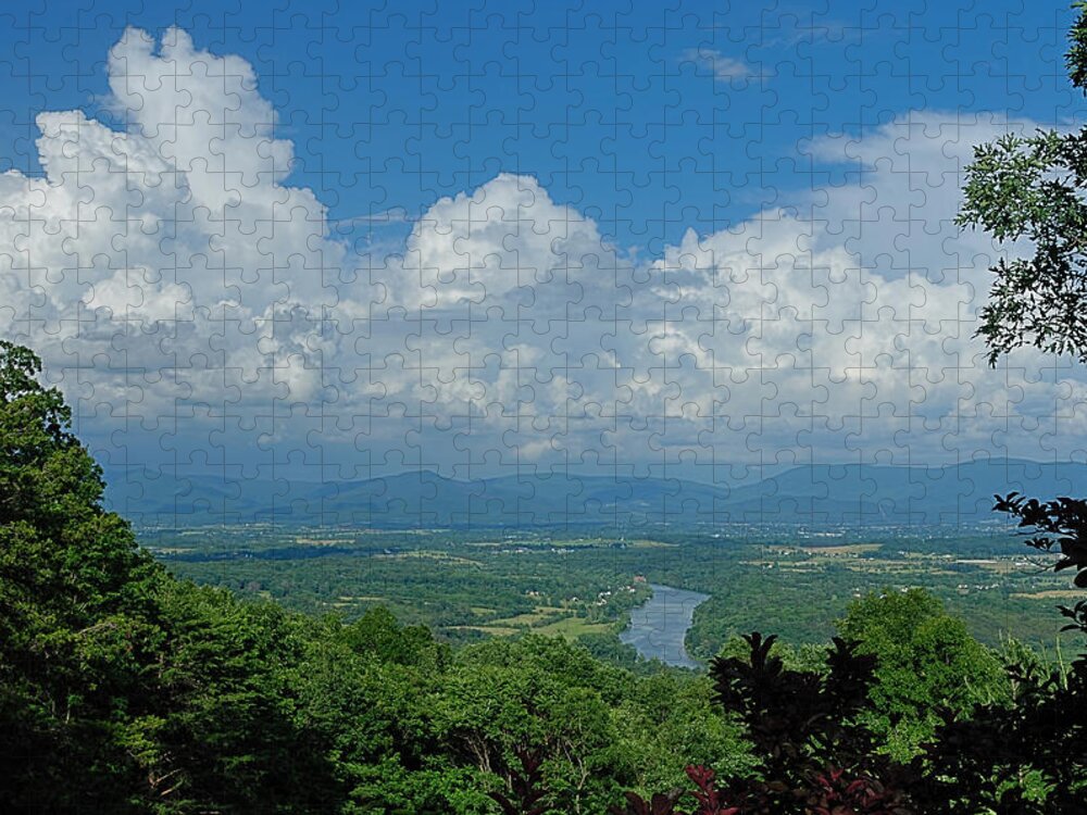 Coulds Jigsaw Puzzle featuring the photograph Shenandoah Valley June Skies by Lara Ellis