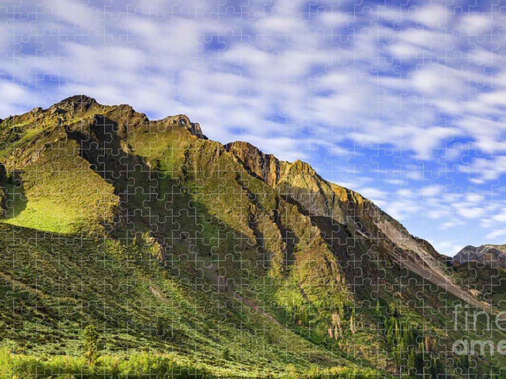 Sherwin Range Jigsaw Puzzle featuring the photograph Sherwin Range by Anthony Michael Bonafede