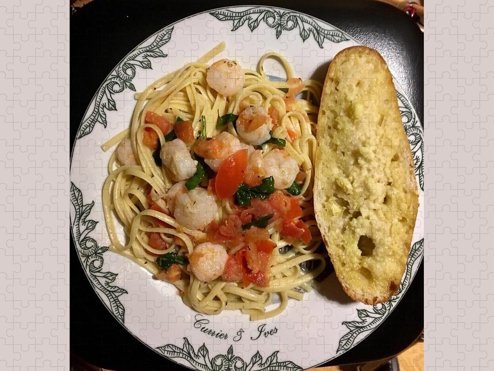 Food Jigsaw Puzzle featuring the photograph Shrimp Pomodoro by Chris W Photography AKA Christian Wilson