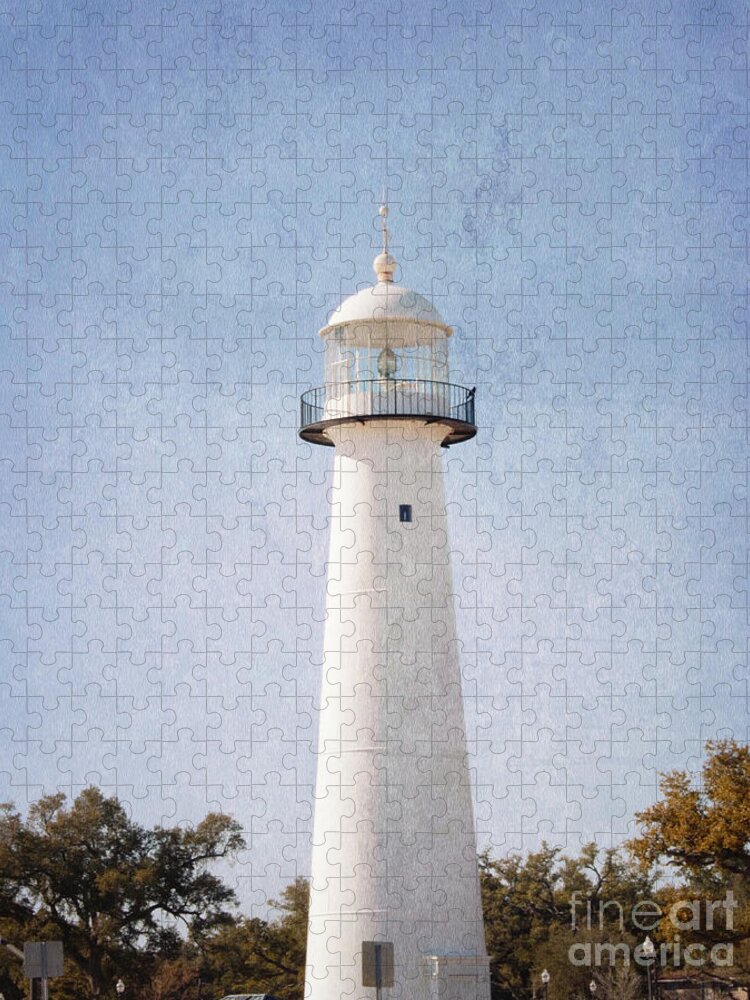 Lighthouse Jigsaw Puzzle featuring the photograph Simply Lighthouse by Roberta Byram