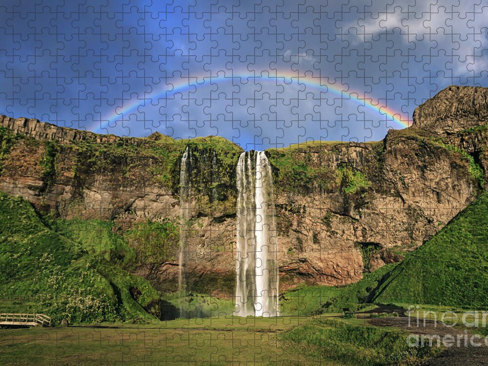 Kremsdorf Jigsaw Puzzle featuring the photograph Sing Me A Rainbow by Evelina Kremsdorf