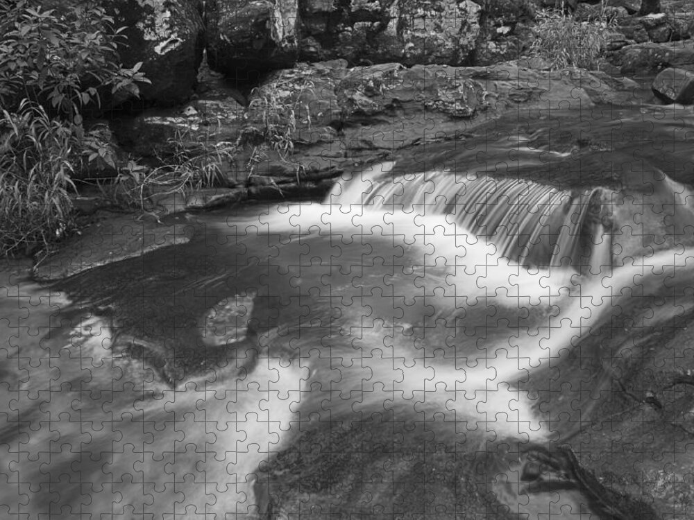 Sooth Jigsaw Puzzle featuring the photograph SKN 4299 The Soothing Flow by Sunil Kapadia