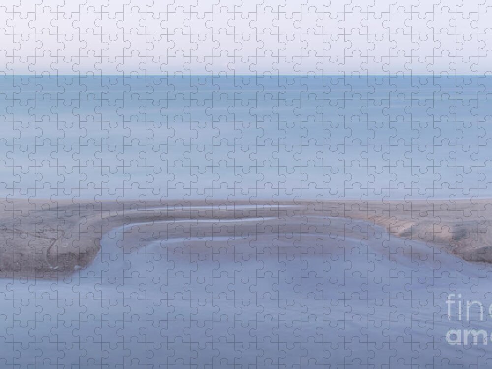 Ocean Jigsaw Puzzle featuring the photograph Smooth Ocean by Martin Capek