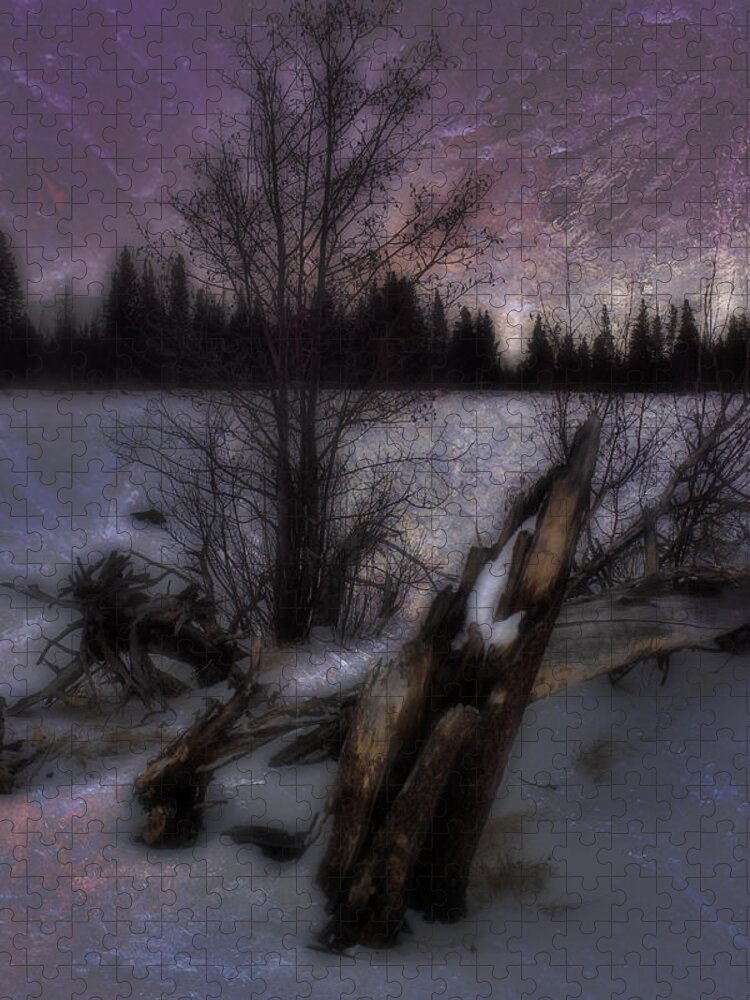 Ellen Heaverlo Jigsaw Puzzle featuring the photograph Sprague Lake Winter Dream by Ellen Heaverlo