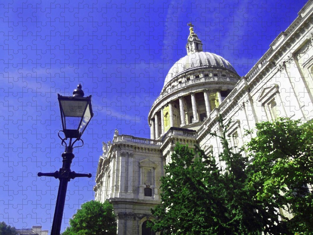 London Jigsaw Puzzle featuring the photograph St Pauls Cathedral, LONDON by Richard James Digance