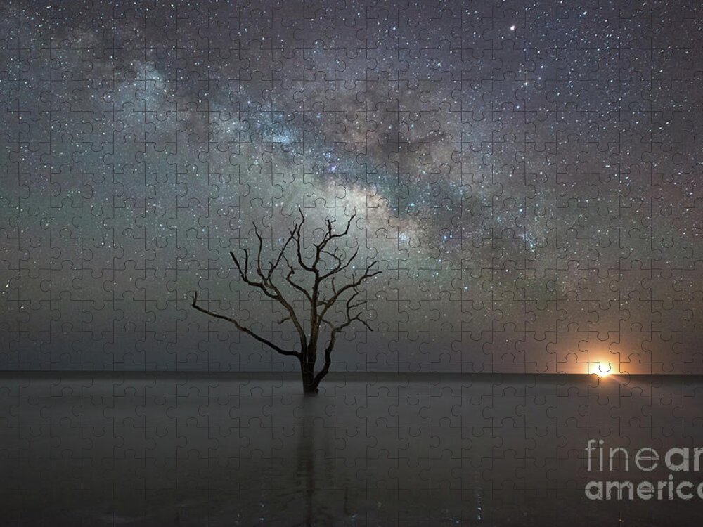 Botany Bay Milky Way Jigsaw Puzzle featuring the photograph Standing Still by Michael Ver Sprill