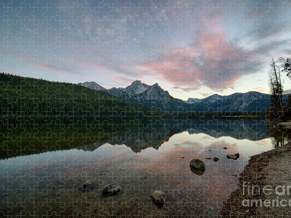 Idaho Jigsaw Puzzle featuring the photograph Stanley Lake by Idaho Scenic Images Linda Lantzy