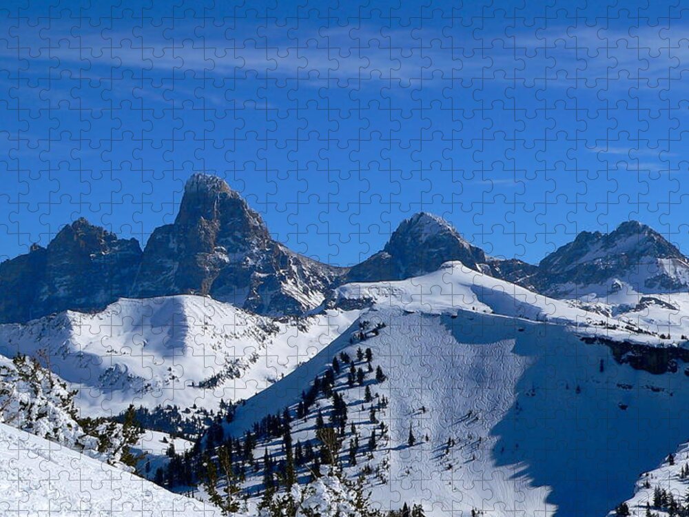 Skiing Jigsaw Puzzle featuring the photograph Steve Baugh Bowl by Eric Tressler