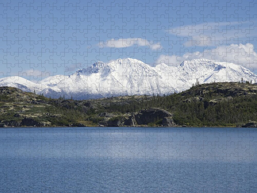 Stikine Mountains Jigsaw Puzzle featuring the photograph Stikine Mountains 7 by Richard J Cassato