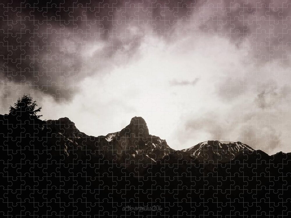 Mountain Jigsaw Puzzle featuring the photograph Stockhorn by Mimulux Patricia No