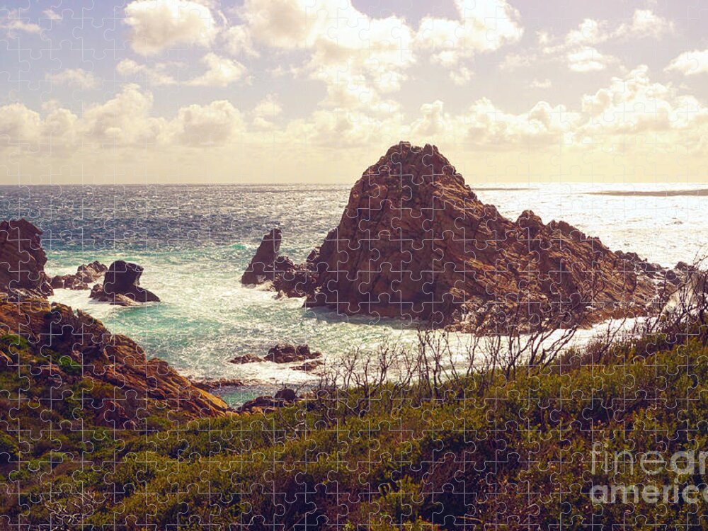 Look Out Jigsaw Puzzle featuring the photograph Sugarloaf Rock IX by Cassandra Buckley