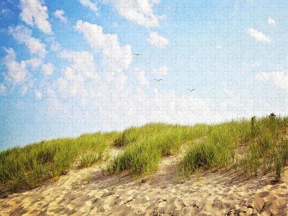 Dunes Jigsaw Puzzle featuring the photograph Summer Dunes by Melanie Alexandra Price