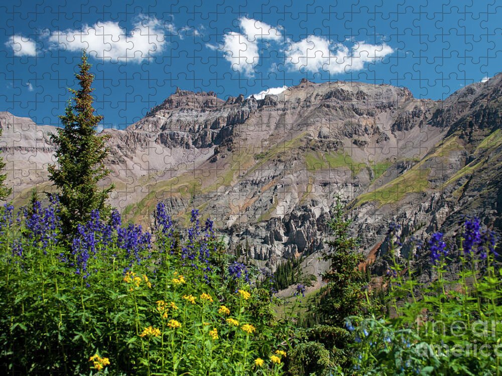 Colorado Jigsaw Puzzle featuring the photograph Summer Mountain by Julia McHugh