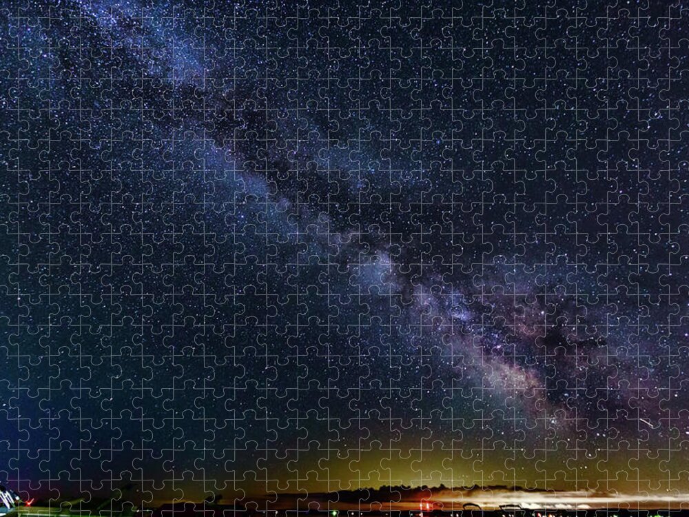 Summer Solstice Jigsaw Puzzle featuring the photograph Summer solstice by Joe Holley